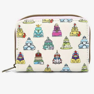 Loungefly Disney Princess Cakes Mini Zipper Wallet